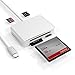 Price comparison product image USB C Card Reader, 5 in 1 Type C CF Card Reader USB 3.1 Type C Memory Card Reader for Compact Flash (CF), SDXC, SDHC, SD, Micro SD/TF/M2 Memory Card, Compatible with Windows, Mac OS, Linux