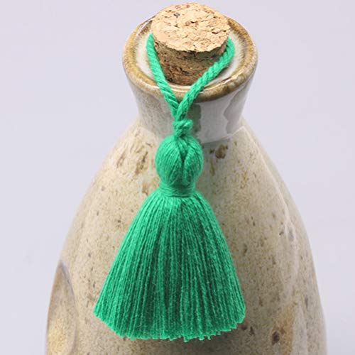 EXCEART 12Pcs Borlas de Seda de Marcador de Seda de Cetim Pom Pom Borla Artesanal Macio Mini Borlas