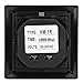 Hyuduo Digital Display Hour Meter Timer Tools Timer Universal HM-1R Quartz Electronic with ABS Material for Construction Machinery Generators