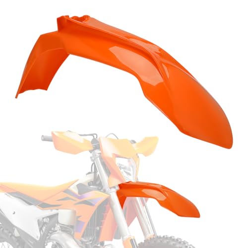 AnXin Dirt Bike Kotflügel vorne Kotflügel Motorrad Schutzbleche für XCF EXC EXC-F XC XC-W XC-F XCF-W FE FX TE Motocross Orange