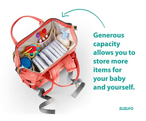 zuzuro diaper bag backpack