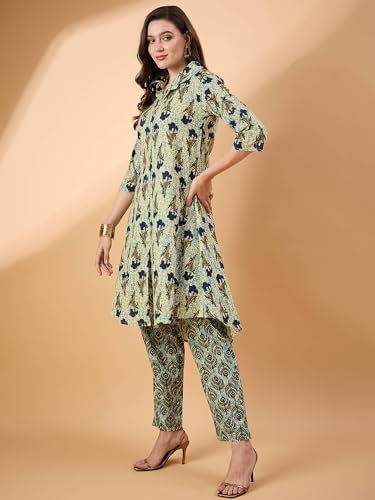 Image of TANISHA Women's Cotton Blend Co-ord Set