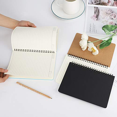 Hardcover-Ruled-Spiral-Notebook-EUSOAR-A5-3packs-55x83-Lined-Travel-Writing-Notebooks-Journal-Memo-Notepad-Sketchbook-Students-Office-Business-Diary-Ruled-Spiral-Book-Journal-3-Colors-Covers