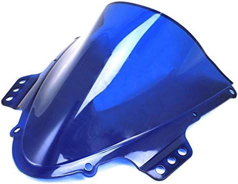 Double Bubble Windshield Windscreen for Suzuki GSXR1000 GSXR 1000 K5 2005-2006 (Iridium)