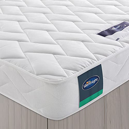 Silentnight Easy Living Posture Support Miracoil Mattress - FIRM - Single, White, 25CEDS090MM0001