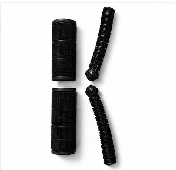 Image of Universal Black Rubber Handle Grip Cover(23 mm) and Lever Grip Cover(13 mm) Combo for Bike and Scooty (Set of 2) for All Bikes and Scooty