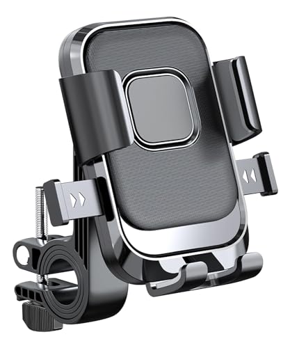 Azonee Motorcycle Phone Holder Bicycle Phone Holder Outdoor Riding Motorcycle Bicycle Mobile Phone Navigation Mount Compatible with iPhone Samsung Google and All 4.5-7.1 Phones