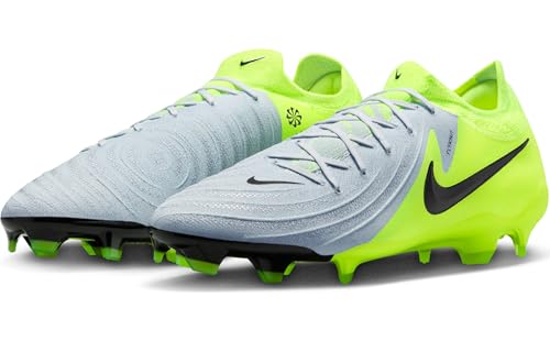 Nike Nike Phantom GX 2 Pro FG Low Top Football Boot FJ2563, Metallic Silver Black Volt, 8.5