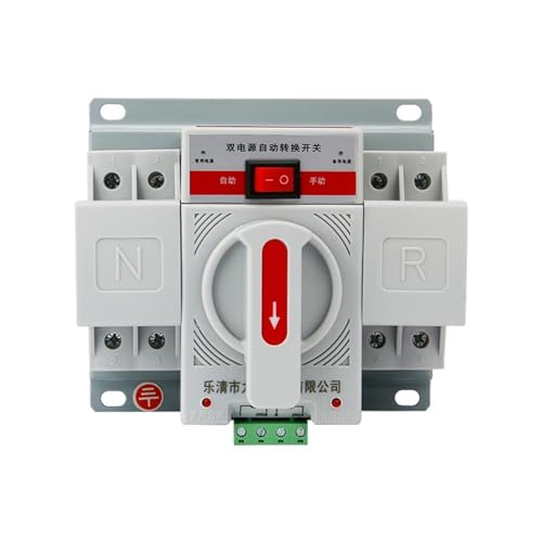 Inverseur source automatique ATS avec commutateur de transfert automatique double puissance 3P