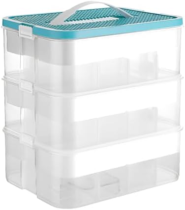 Amazon.com: Toys Organizer Storage Case for Lego Box Kids Toy Stackable ...