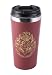 Produktbild United Labels Harry Potter Thermobecher 350 ml, Rot, Hogwarts Wappen, Kaffeebecher Thermo to go aus Edelstahl, Isolierbecher für Kaffee und Tee