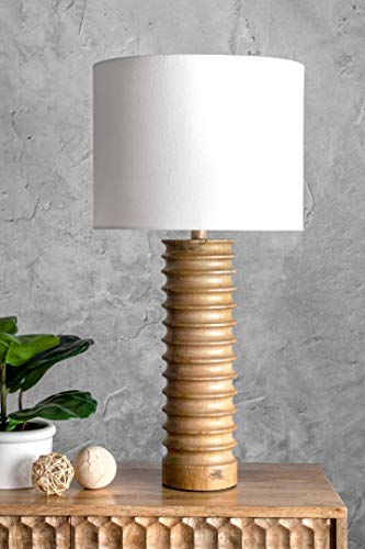 Nuloom IET02AA Canton 25 Inch Wood Table Lamp thumb #3