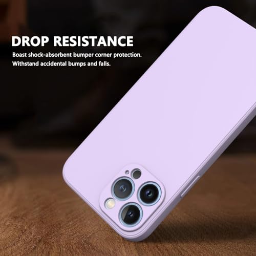Image of for iPhone 13 Pro Case Purple, Scratch Resistant with Soft Touch, Slim Thin Phone Cover for iPhone 13 Pro 6.1 inch