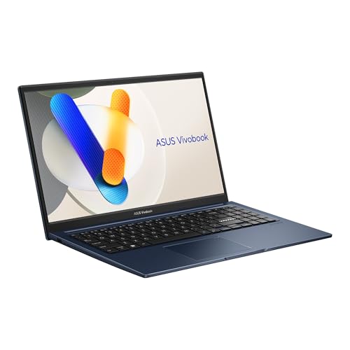 Image of ASUS Vivobook 15 (2026),Intel Core 5 120U,(i5-14th Gen),FingerPrint Sensor,8GB RAM,512GB SSD,FHD,15.6 inch(39.6 cm),Win 11,M365 Basic(1Y),Office 2024,Quiet Blue,1.7 Kg,X1504VAP-IN012WS,Thin & Light Laptop