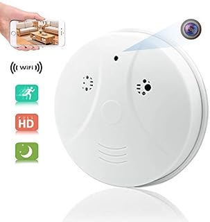 Poetele HD 1080P WiFi Hidden Spy Camera Smoke Detector, Mobile Phone Remote Monitoring