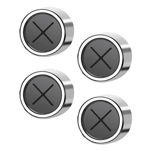 4 Pcs Tea Towel Holders, Self-Adhesive Round Towel Hooks, Stick on Wall Mount Hooks, Push in Suction Kitchen Holders, No Drilling Required, Towels Rags Holder for Bathroom, Kitchen and Home