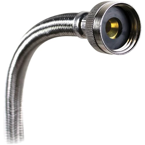 Certified Appliance Accessories Braided Stainless Steel Steam Dryer Installation Kit with 6-foot Fill Hose, 1-foot Inlet Adapter Hose, and Y-Connector by Certified Appliance Accessories - Image 4