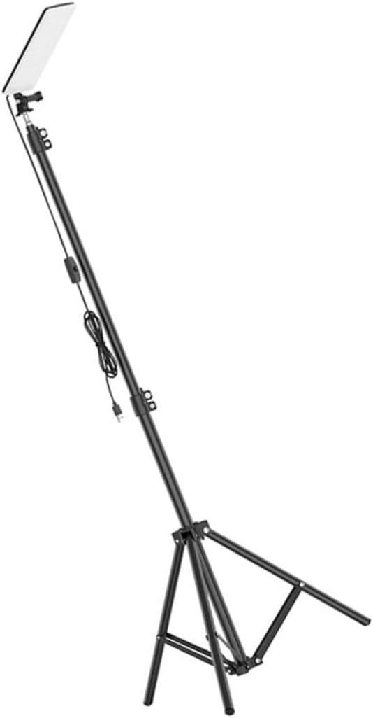 Portable Outdoor Camping Lantern Light Tripod Stand Led Folding Work Light for Night Fishing BBQ Beach Parties and Emergency Use