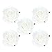 DRESHOW Flower Hair Clip Rose Hairpin Floral Brooch Floral Hair Clips for Women Rose Hair Accessories Wedding Pack 5/16