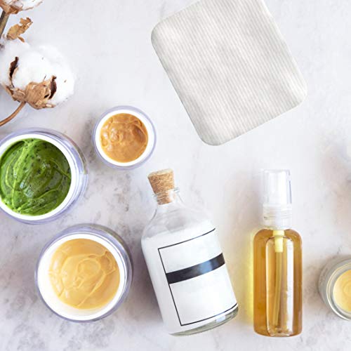 Swisspers Premium Cotton Facial Cleansing Pads, Disposable Washcloth (Pack Of 6) #TOP6