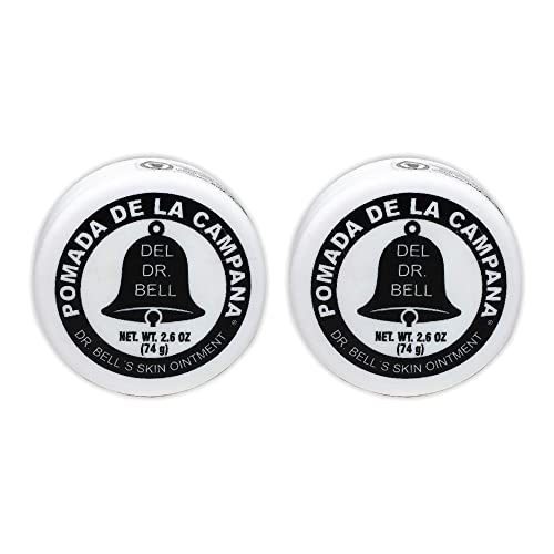 Pomada De La Campana Medicated Cream - Crema Medicada 1.2 Oz (Pack of 2) by Dr Bells