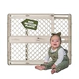Toddleroo by North States - Renew 100% Recycled Plastic Baby Gate for Doorway; Sturdy for Indoor & Outdoor Use: Pressure Mounted, No Drill Gate; Made in USA; 26