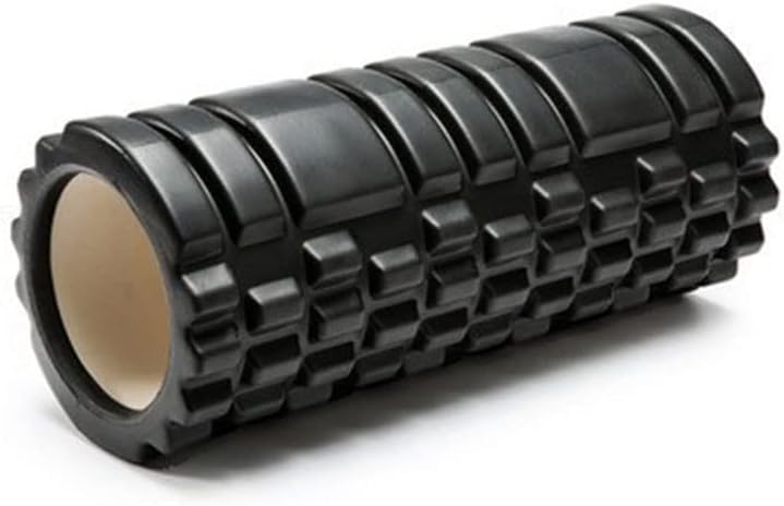 Beauenty EVA Foam Roller,High Density Exercise Roller for Muscle Massage,Massage Stick for Fitness,Yoga and Gym Equipment(Black)