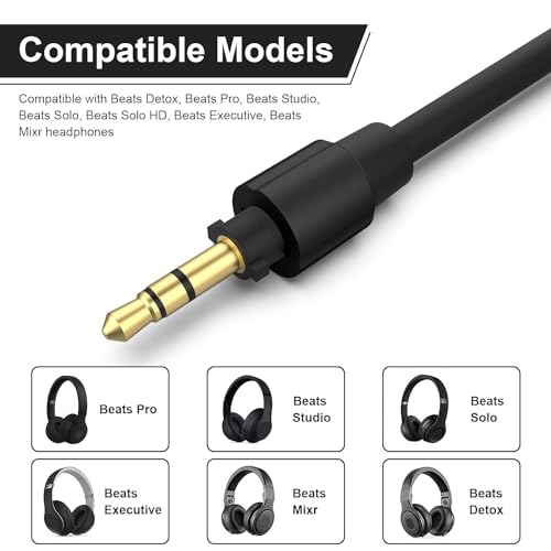 Cable auxiliar jack 3.5mm a jack 3.5mm y 6.5mm negro miniatura 2