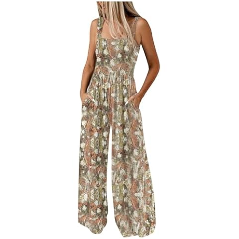 LUSHAasd Floral Printed Women's Dungarees Cover