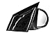 Dependable Direct Passenger Side Unpainted Side View Mirror Compatible with Chevy 2011-2015 Cruze, 2016 Chevy Cruze Limited - Power Operated, Manual Folding, Non-Heated - Parts Link #: GM1321420
