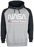 NASA - Baseball Sweat Hoodie - Old Glory - (S)