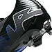 NIKE Men's Football Shoe, Black Chrome Hyper Royal, 8.5