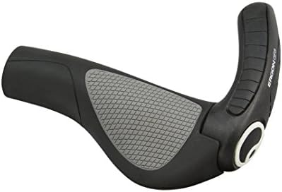 Ergon GP3-L Grips: Large, Black/Gray