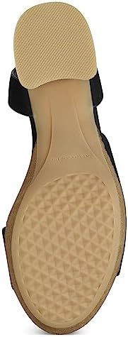 Aerosoles Women's Cal Heeled Sandal, Black Nubuck, 12 | Image 4