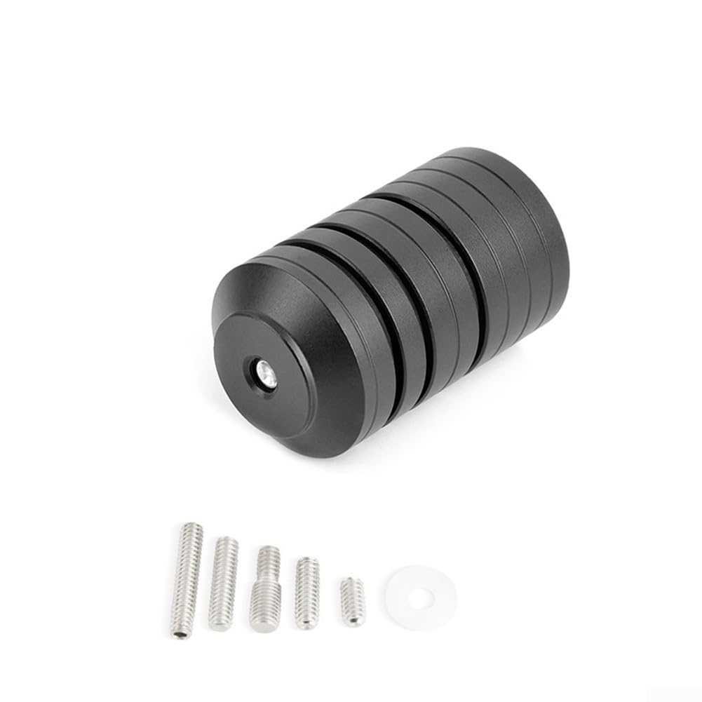 Kit de contrepoids stabilisateur d'arc composé 280 g en acier inoxydable pour réduire les vibrations et améliorer la stabilité (noir)
