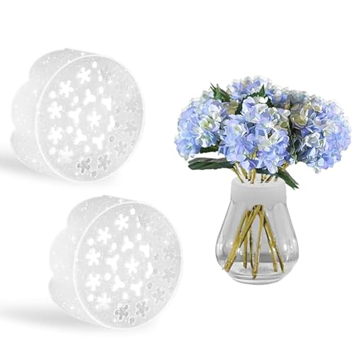 2 Stück Ikebana, Ikebana Vase, Blumenhalter, Ikebana Set, Ikebana Stielhalter, Blumenstielhalter, DIY Blumenstrauß Blumen Blumenarrangement Halter für Vasen Dekor Wiederverwendbare Bouquet für Vasen