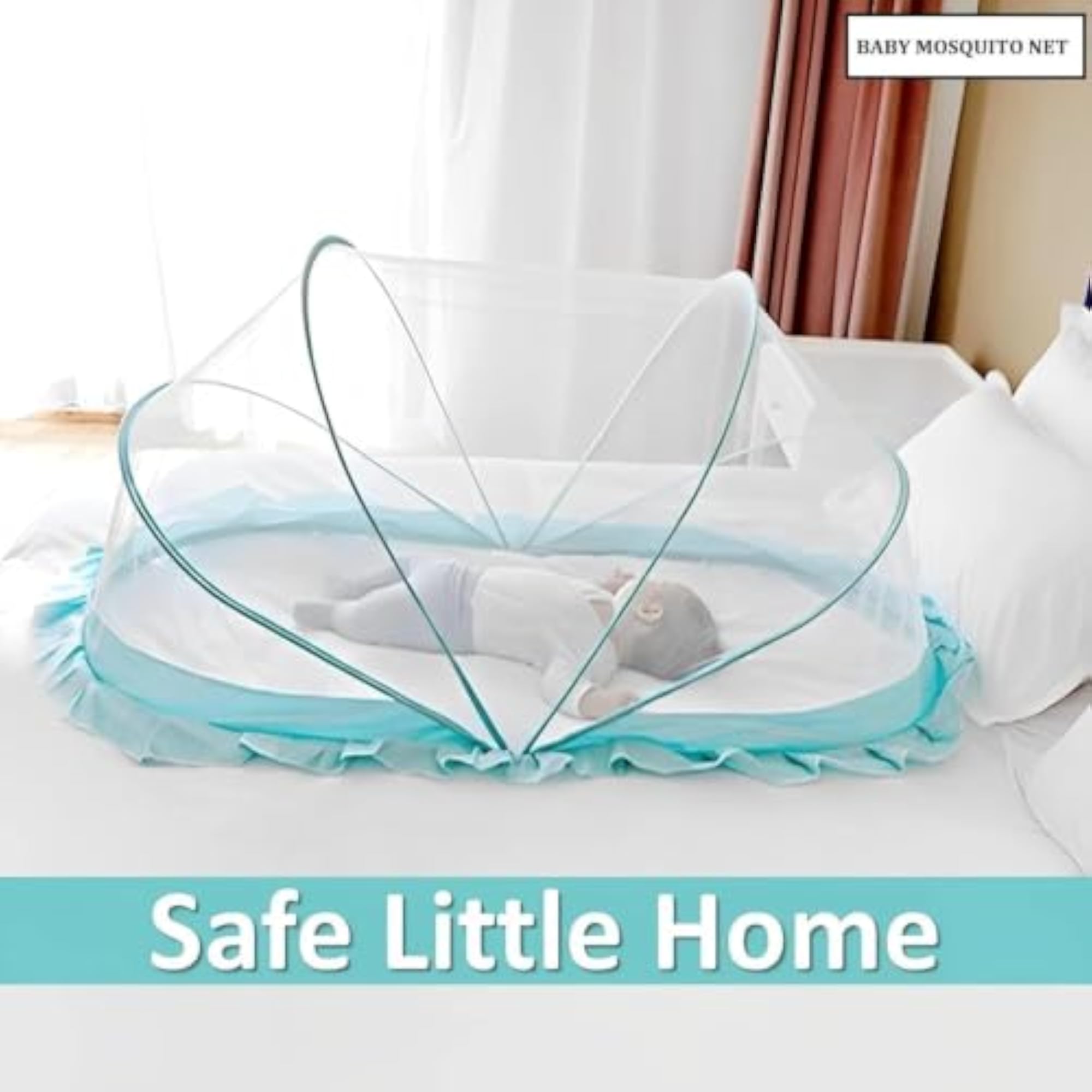 Newborn Baby Mosquito Net Foldable Safety Bed Cover