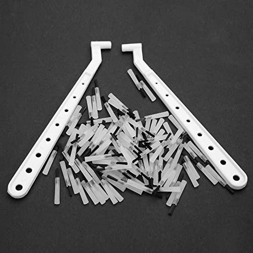 TARSHYRY 100Pcs Dental Disposable Composite Brush Tips Soft Comfortable for Medicine Application, Remove Dental Calculus, Narrow Teeth, 2 Brushes Handles, Sterilized by High Temperature