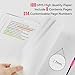 FOCUS DAY Lined Journal Notebook for Women/Men Writing Work, 320 Pages Hardcover Pink Leather Daily Diary Journals Note book College Ruled for Note Taking, A5 (5.7'' X 8.4'')