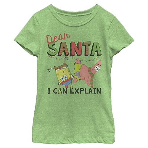 Bob l'éponge t-shirt filles cadeau idéal de Noël Nickelodeon Santa