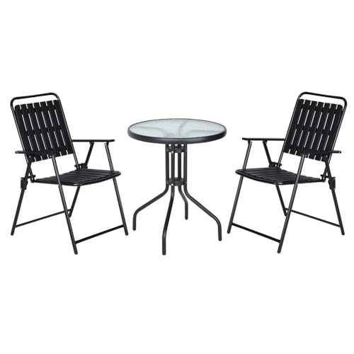 MONTY Set de Jardín Bistro de 3 Piezas