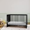 Storkcraft Calabasas 3-in-1 Convertible Crib – GREENGUARD Gold Certified, Fits Standard Crib Mattress, Converts to Toddler Bed, Modern Style, Easy 30-Minute Assembly (Black) #1