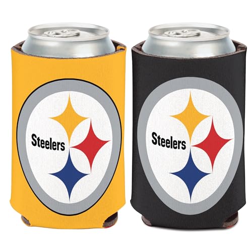 WinCraft Steelers Logo Can Cooler 12 oz.