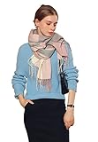 Leisofter Écharpe Femmes Élégant Cachemire Foulards Pashmina Pour Automne Hiver Écharpea Chaud de Grande Taille, 65 * 185 cm
