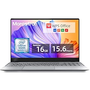 Windows 11 laptop 16 GB RAM, 15,6-inch N5095 quad-core computer, 256 GB SSD 512 GB TF-kaartuitbreiding, FHD 1920*1080…