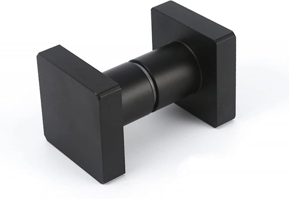 Poignée de porte boîtier acier inoxydable pour bouton de porte coulissante en verre grange