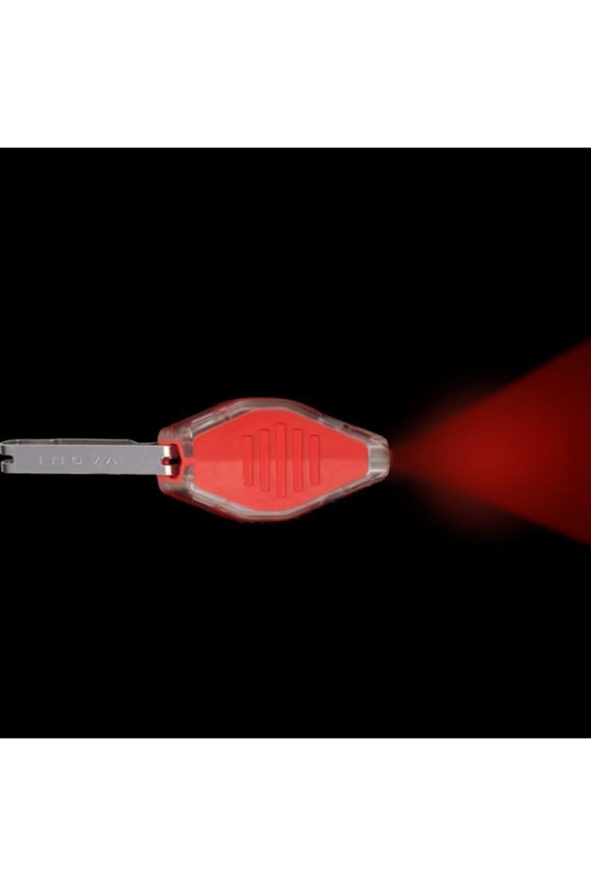Inova Flashlights Inova Microlight Micro Led Kırmızı Işık Şeffaf Gövde