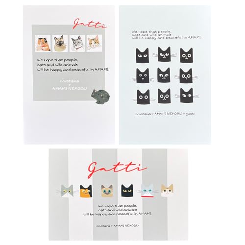 [cafe COVO TANA][奄美の保護猫支援(保護猫フード10日分)]+ポストカード3枚セット