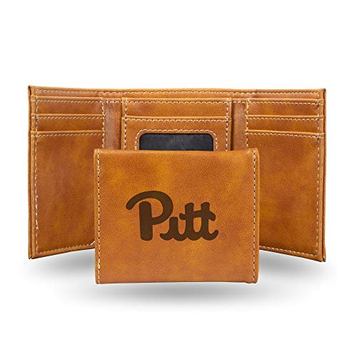 Image of Rico Industries NCAA Laser Engraved Trifold Laser Engraved Tri-Fold Wallet - Men's Accessory