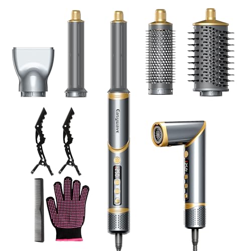 Easywave 5-in-1 Multi Hair Styler with Auto-Curling & Brushes